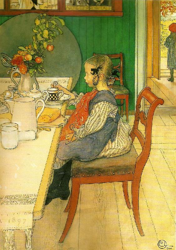 Carl Larsson sjusoverskans dystra china oil painting image